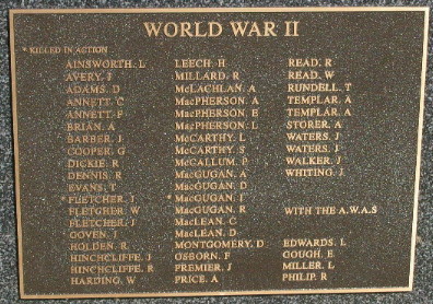 Branxholme WW2