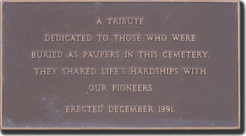 Rainbow Memorial Plaque