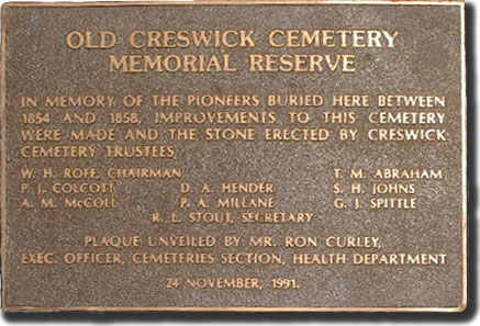 Creswick Old Cemetery