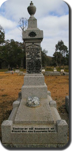 Stuart Mill War memorial